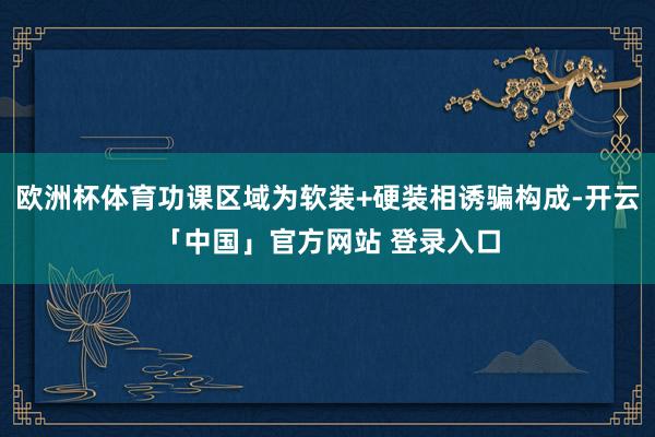 欧洲杯体育功课区域为软装+硬装相诱骗构成-开云「中国」官方网站 登录入口